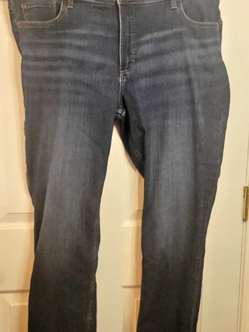 Lee Midrise Straight Leg Jean Straight Leg Jeans Blue Size 22 Medium